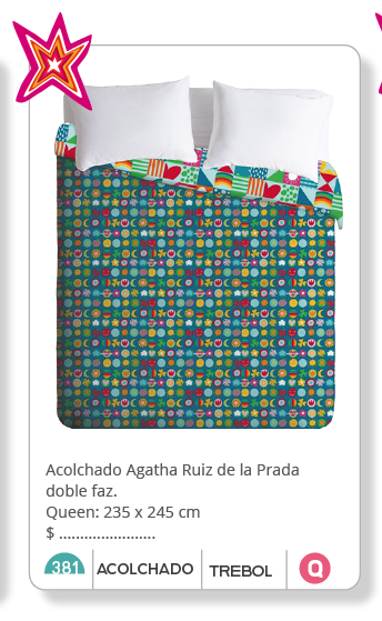 Acolchado línea Agatha Ruiz De La Prada | SIMBOLO